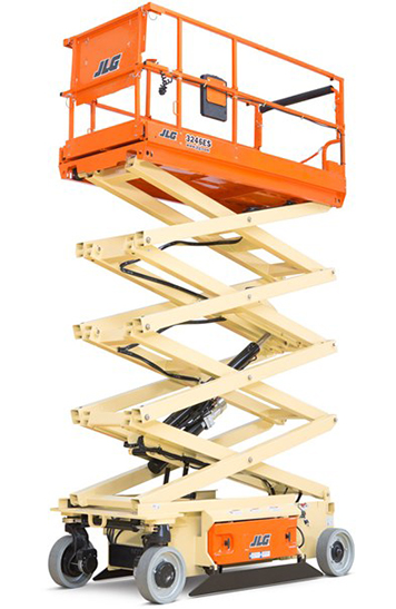 32 ft Electric Wide Scissor Lift