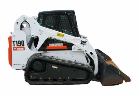 1,900 lb Skid Steer Track Loader