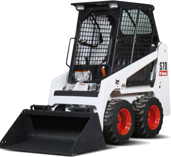 700 lb 4WD Skid Steer Wheel Loader