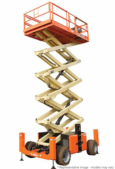 50 ft Rough Terrain Scissor Lift