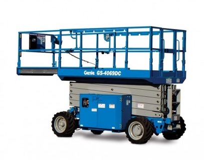 40 ft Electric Wide Scissor Lift