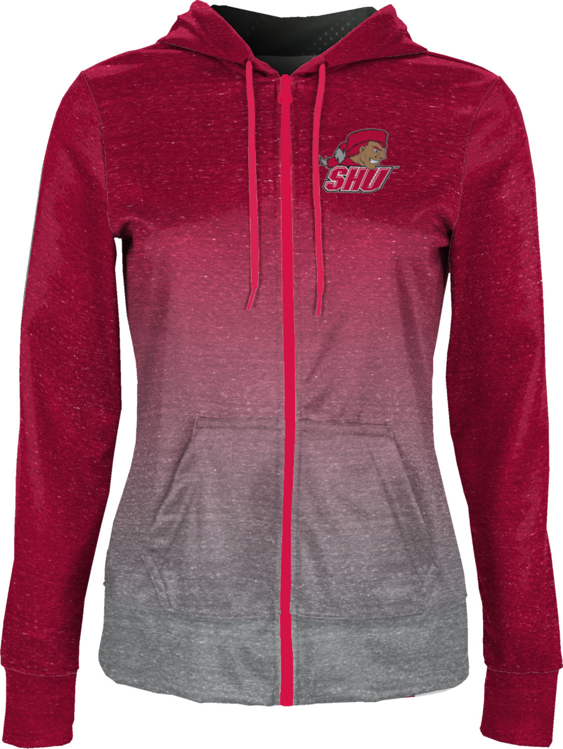 ProSphere Women/'s Sacred Heart University Ombre Fullzip Hoodie SHU