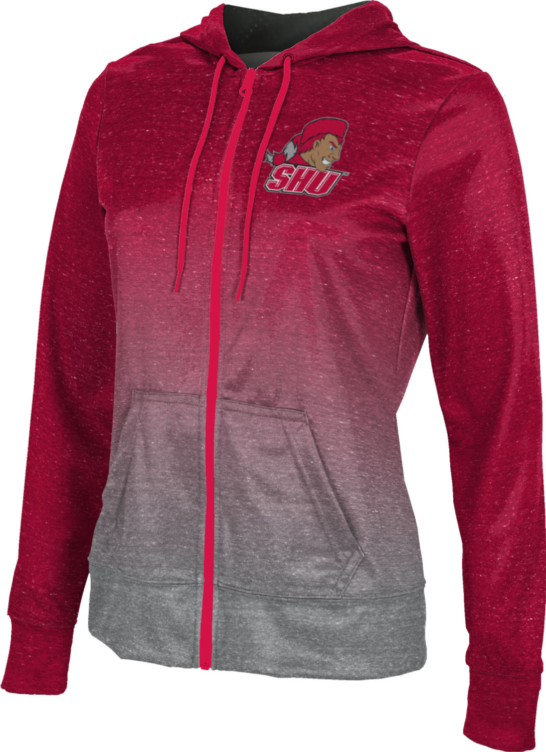ProSphere Women/'s Sacred Heart University Ombre Fullzip Hoodie SHU