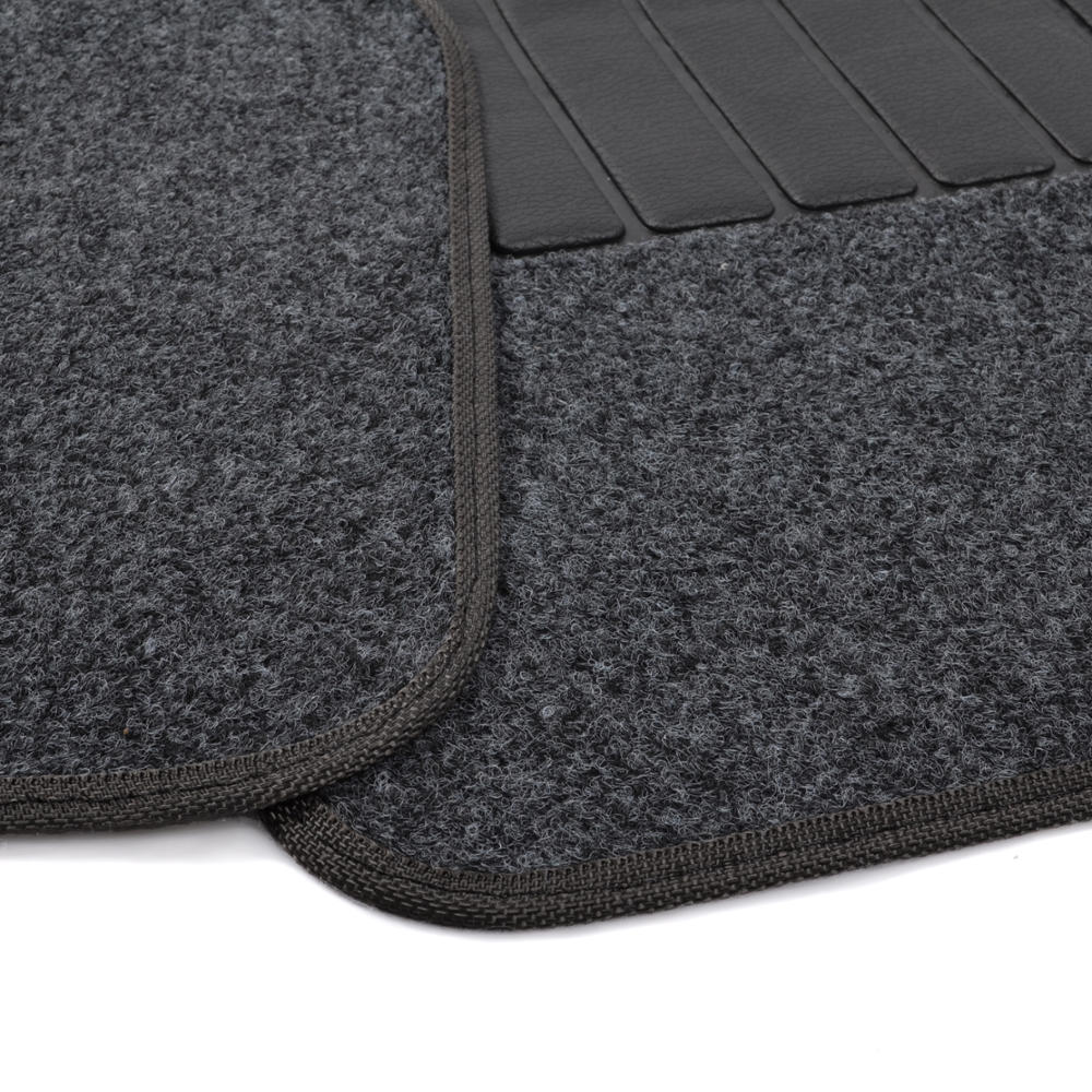 5pc Set Plush Carpet Passenger Van Auto Floor Mats Front and Rear Rug