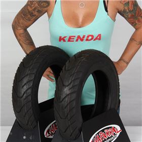 100/90 10, 100/90 10 Kenda K413 Scooter Tire Kit | 044131010B1