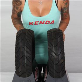110/80 10, 110/80 10 Kenda K413 Scooter Tire Kit | 044131023B1
