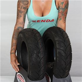 120/90 10, 120/90 10 Kenda K329 Scooter Tire Kit | 043291012B1