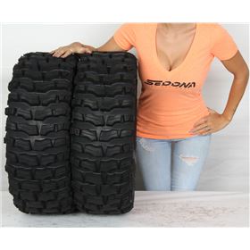 26x9R-14 SEDONA BUZZ SAW R/T TIRES (SET OF 2) ATV UTV 26x9x14 26-9-14 | BS269R14