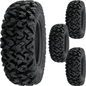 6 Ply Radial (2) 25 X 8 R-12 (2) 25 X 10 R-12 RIP-SAW RADIAL ATV TIRES SEDONA | RS258R12 / RS2510R12