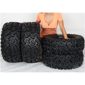 6 Ply Radial (2) 27x9R-14 (2) 27x11R-14 RIP-SAW RADIAL ATV TIRES SEDONA (4 PACK) | RS279R14 RS2711R14