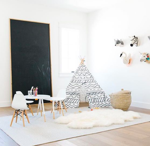 This Minimal Playroom Is All Kinds of Chic and Inviting