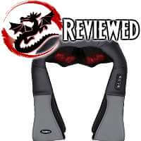 Naipo Neck and Shoulder Massager with Deep Shiatsu Kneading Technology