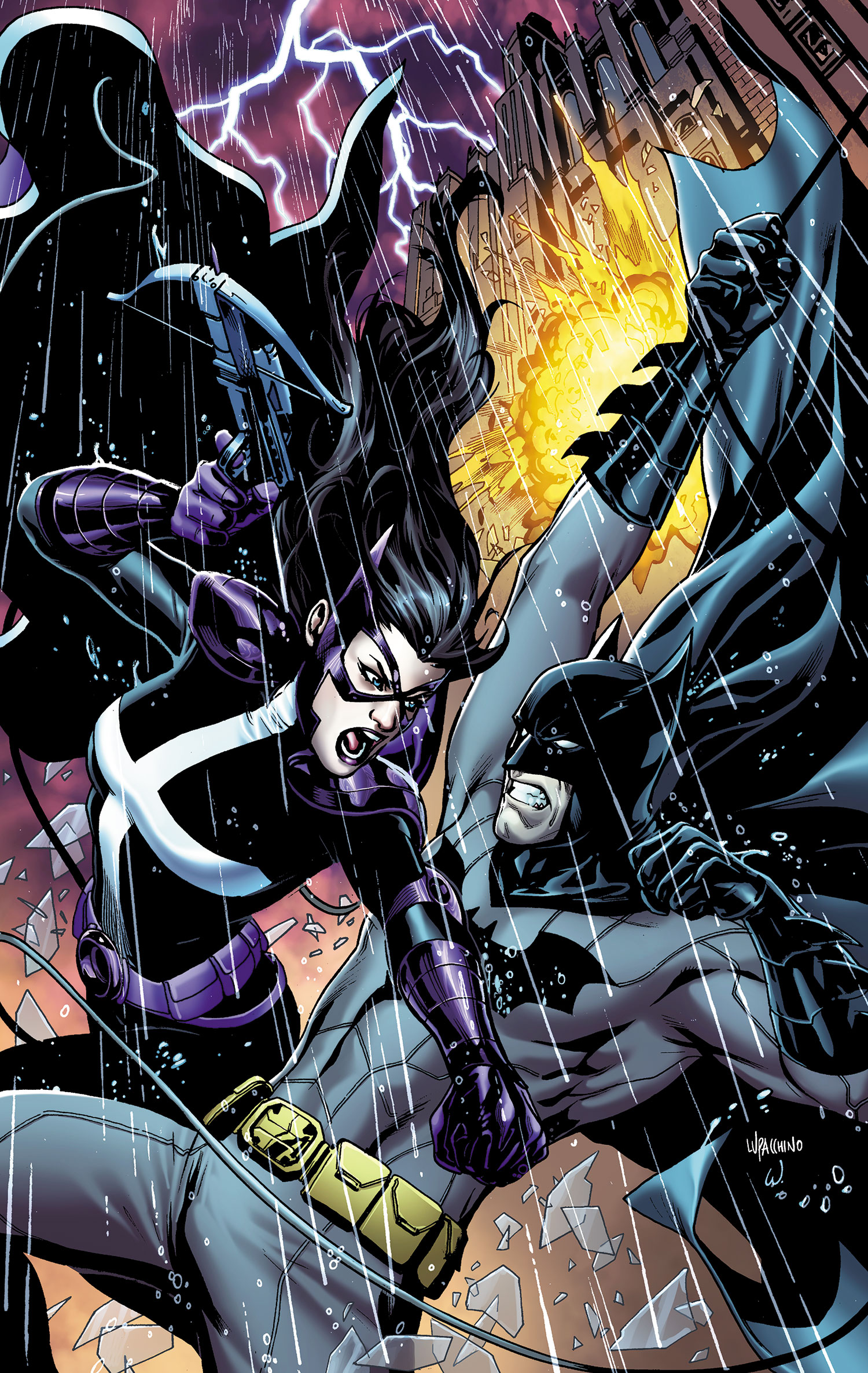 Cover to World's Finest #19 by Emanuela Lupacchino. Credit: DC Comics