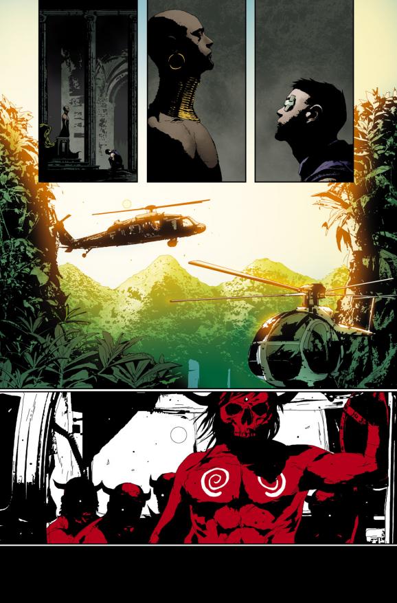 Kodiak, head of the Shield Clan, makes his first appearance in issue 26.