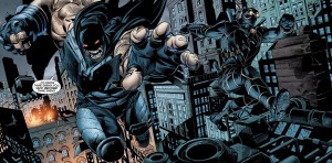 Forever Evil: Arkham War #4 interior art by Scot Eaton