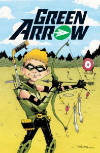 The cover to last year's Green Arrow MAD variant.