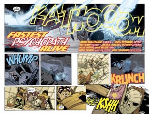 Forever Evil: Rogues Rebellion #5 interior art by Scott Hepburn