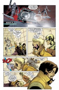 Forever Evil: Rogues Rebellion #5 interior art by Scott Hepburn