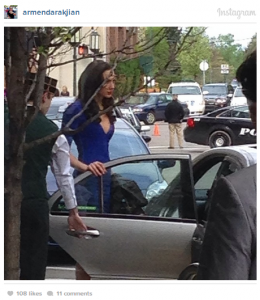 This picture of Gal Gadot was taken by a local businessman in Birmingham, Michigan.