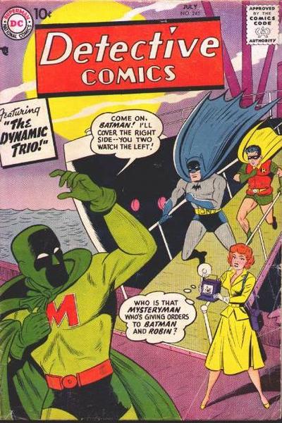 Detective Comics #245 Mystery Man