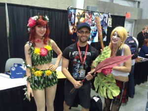 Harley Quinn and Poison Evy impressed!