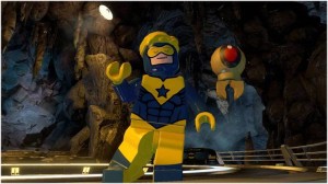 Booster Gold and his robotic, time-traveling companion, Skeets