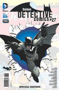 Kidd designed the cover for this Special Edition of Batman's Detective Comics #27