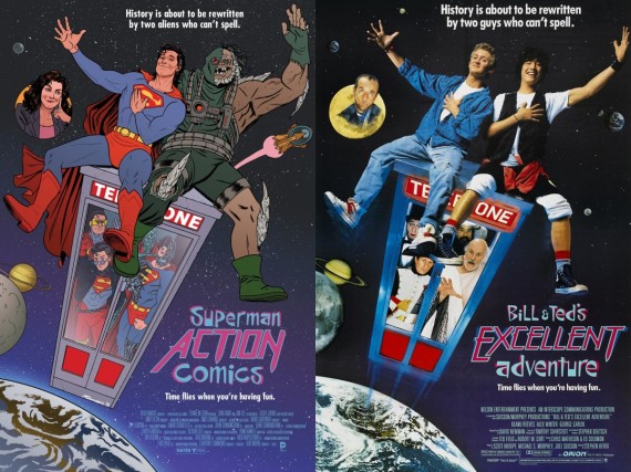 Action Comics/Bill and Ted's Excellent Adventure