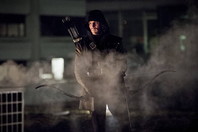Arrow -- "Al Sah-Him" -- Image AR321A_0160b -- Pictured: Stephen Amell as Oliver Queen / Arrow -- Photo: Dean Buscher/The CW -- é 2015 The CW Network, LLC. All Rights Reserved.