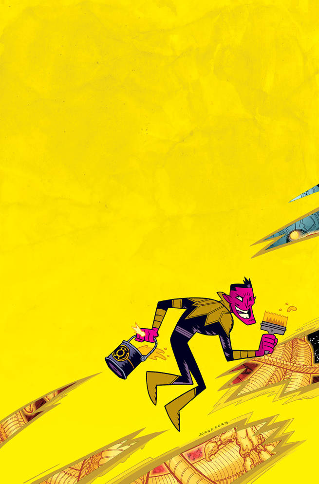 Sinestro #13 by Jorge Corona