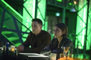 Arrow -- "Public Enemy" -- Image AR318B_0400b -- Pictured (L-R): Colton Haynes as Roy Harper and Willa Holland as Thea Queen -- Photo: Cate Cameron/The CW -- é 2015 The CW Network, LLC. All Rights Reserved.