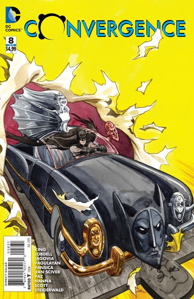 Convergence #8 variant cover (art by Jill Thompson)