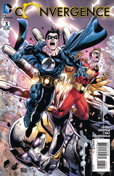 Convergence #3 variant cover (art by Tony Daniel with Mark Morales and Tomeu Morey)