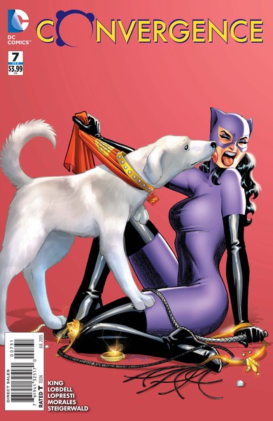 Convergence #7 variant cover (art by Amanda Conner with Paul Mounts)