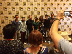 "The Flash" cast SDCC 2015