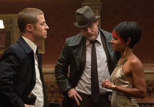 Detectives Gordon and Bullock question Fish Mooney