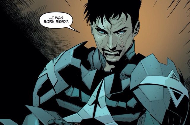 Revealed! Behind the mask is former is former sidekick Jason Todd who has a score to settle with Arkham City.