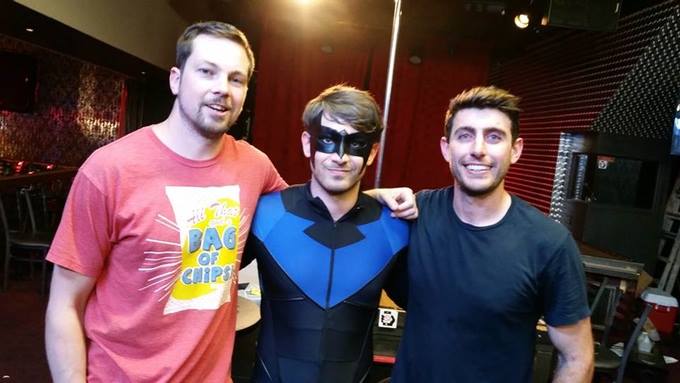 Director Matthew Campbell, star Brady Roberts, DOP Byron Kopman