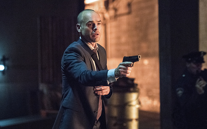 Arrow -- "Green Arrow" -- Image AR401B_0535b -- Pictured: Paul Blackthorne as Detective Quentin Lance -- Photo: Dean Buscher /The CW -- é 2015 The CW Network, LLC. All Rights Reserved