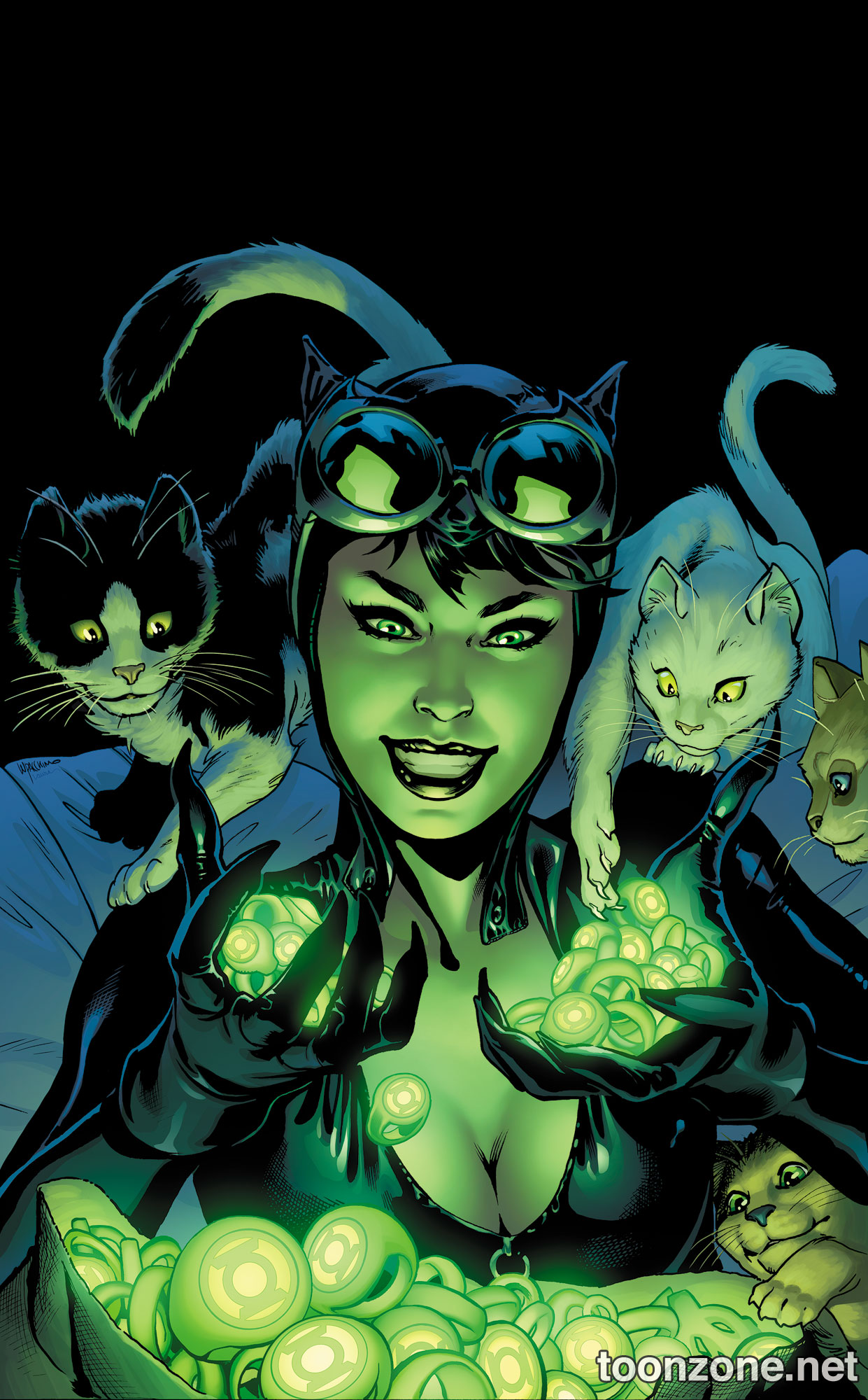 Catwoman #44 Green Lantern Variant