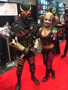 With Harley Quinn