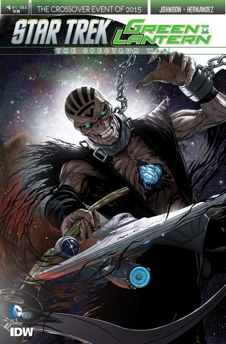 STAR TREK GREEN LANTERN #4 REG LAMING