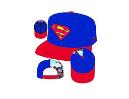 DC HEROES SUPERMAN QUARTER SUB 9FIFTY SNAP BACK CAP