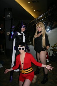 Huntress, Plasticman and Black Canary