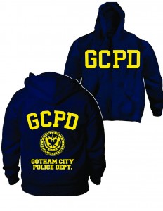DC GOTHAM CITY PD CADET PX ZIP HOODIE MED $54.99