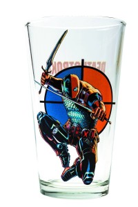 TOON TUMBLERS DEATHSTROKE PINT GLASS $10.99
