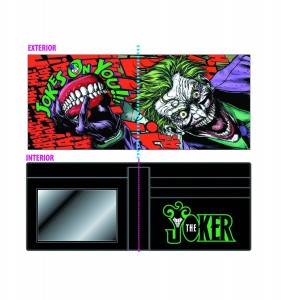JOKER DYE SUB SCREEN PRINT BIFOLD WALLET