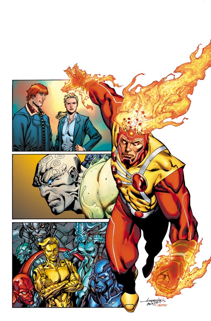 LEGENDS OF TOMORROW #1 cover art
