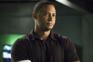 Arrow -- "A.W.O.L." -- Image AR411A_0177b.jpg -- Pictured: David Ramsey as John Diggle -- Photo: Liane Hentscher/ The CW -- é 2016 The CW Network, LLC. All Rights Reserved.