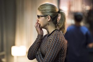 Arrow -- "Canary Cry" -- Image AR419a_0008b.jpg -- Pictured: Emily Bett Rickards as Felicity Smoak -- Photo: Dean Buscher/The CW -- é 2016 The CW Network, LLC. All Rights Reserved.